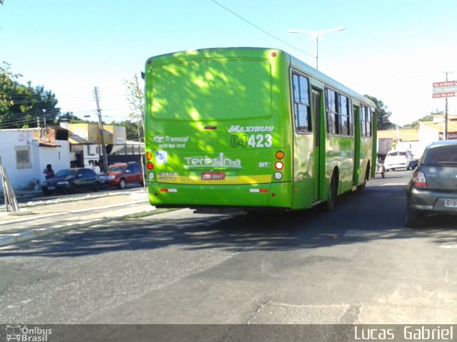 Transcol Transportes Coletivos 04423 na cidade de Teresina, Piauí, Brasil, por Lucas Gabriel. ID da foto: 4282488.