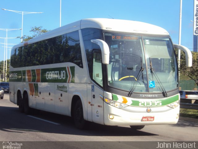 Empresa Gontijo de Transportes 21335 na cidade de Natal, Rio Grande do Norte, Brasil, por John Herbert. Número da foto: #4282497.