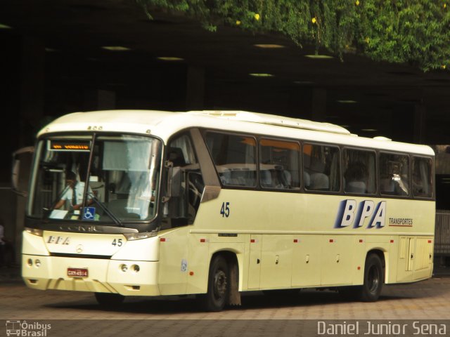 BPA Transportes 45 na cidade de Belo Horizonte, Minas Gerais, Brasil, por Daniel Junior Sena. Número da foto: #4283020.
