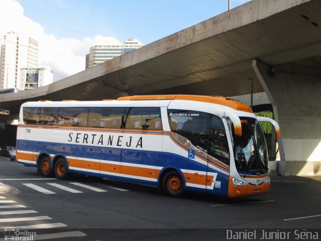 Viação Sertaneja 750 na cidade de Belo Horizonte, Minas Gerais, Brasil, por Daniel Junior Sena. Número da foto: #4283047.