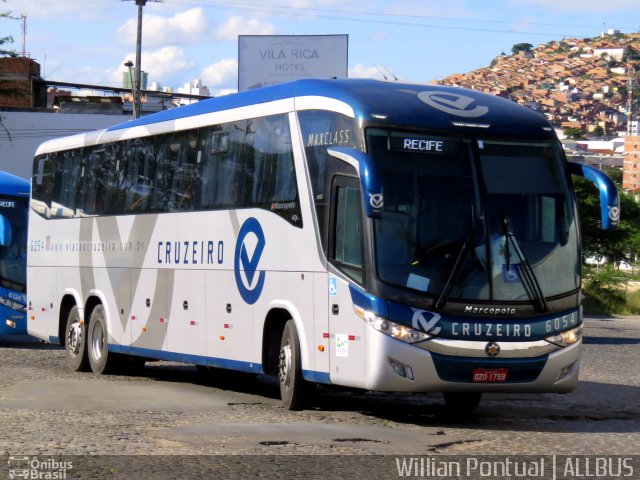 Viação Cruzeiro 6054 na cidade de Caruaru, Pernambuco, Brasil, por Willian Pontual. Número da foto: #4286318.