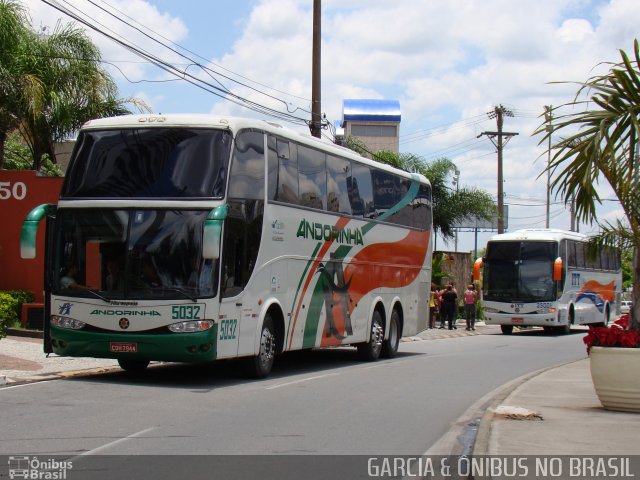 Empresa de Transportes Andorinha 5032 na cidade de Sorocaba, São Paulo, Brasil, por EDUARDO - SOROCABUS. Número da foto: #4286708.
