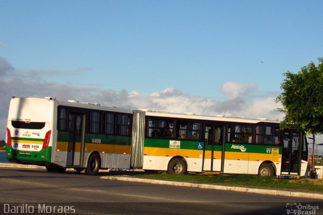 Viação Atalaia Transportes 6408 na cidade de Aracaju, Sergipe, Brasil, por Danilo Moraes. Número da foto: #4284871.