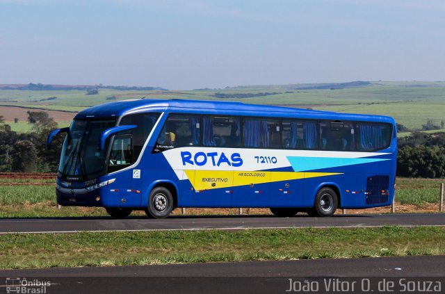 RodeRotas - Rotas de Viação do Triângulo 72110 na cidade de Jaboticabal, São Paulo, Brasil, por João Vitor Oliveira de Souza. Número da foto: #4285193.