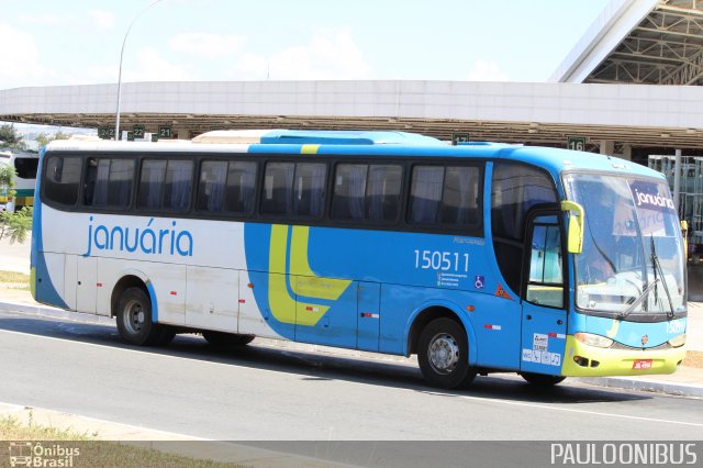 Januária Transporte e Turismo 150511 na cidade de Brasília, Distrito Federal, Brasil, por Paulo Camillo Mendes Maria. Número da foto: #4286207.
