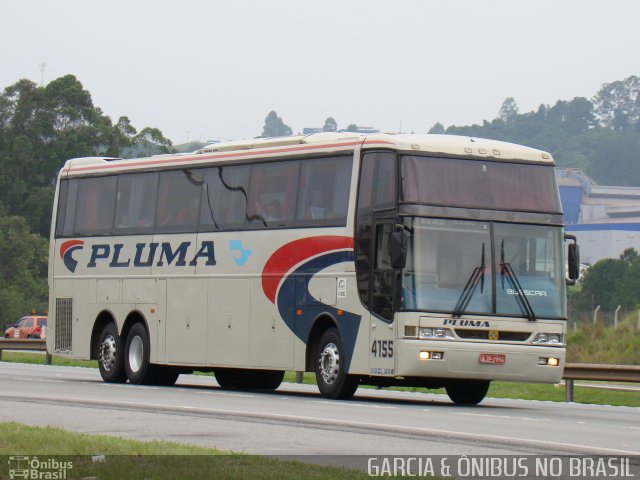 Pluma Conforto e Turismo 4155 na cidade de Araçariguama, São Paulo, Brasil, por EDUARDO - SOROCABUS. Número da foto: #4286641.