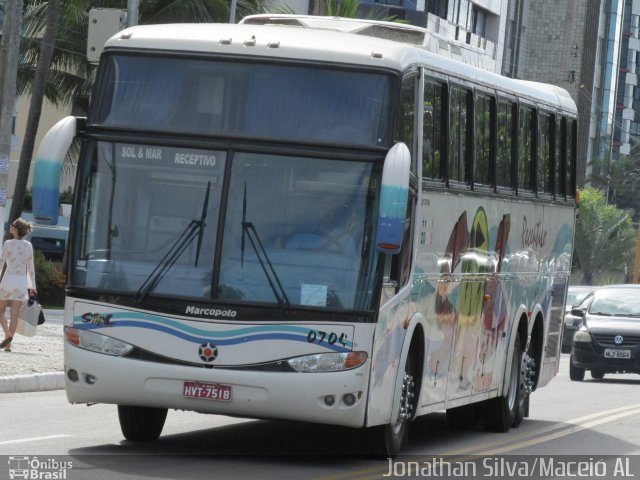 Sol e Mar Turismo 0704 na cidade de Maceió, Alagoas, Brasil, por Jonathan Silva. ID da foto: 4287434.