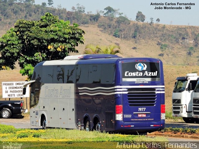 Costa Azul Turismo 1977 na cidade de João Monlevade, Minas Gerais, Brasil, por Antonio Carlos Fernandes. ID da foto: 4288372.