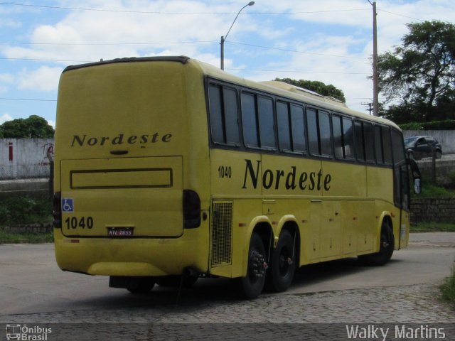 Viação Nordeste 1040 na cidade de Natal, Rio Grande do Norte, Brasil, por Walky Martins Nascimento. ID da foto: 4288533.