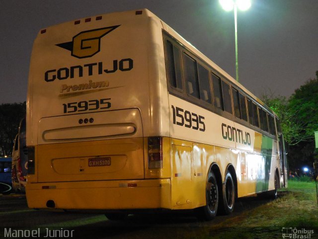 Empresa Gontijo de Transportes 15935 na cidade de São Paulo, São Paulo, Brasil, por Manoel Junior. ID da foto: 4287979.