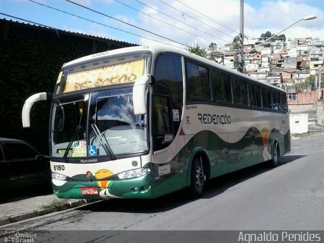 Redenção Turismo 8180 na cidade de São Paulo, São Paulo, Brasil, por Agnaldo Penides. Número da foto: #4233842.
