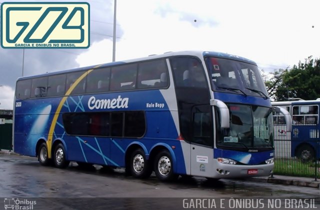 Viação Cometa 2020 na cidade de São Paulo, São Paulo, Brasil, por EDUARDO - SOROCABUS. ID da foto: 4232757.