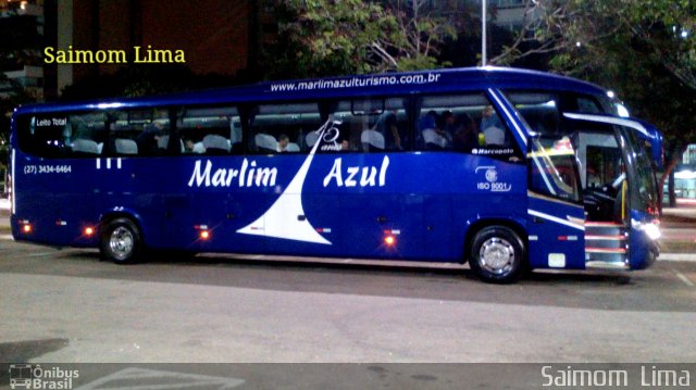 Marlim Azul Turismo Leito na cidade de Vitória, Espírito Santo, Brasil, por Saimom  Lima. ID da foto: 4234026.