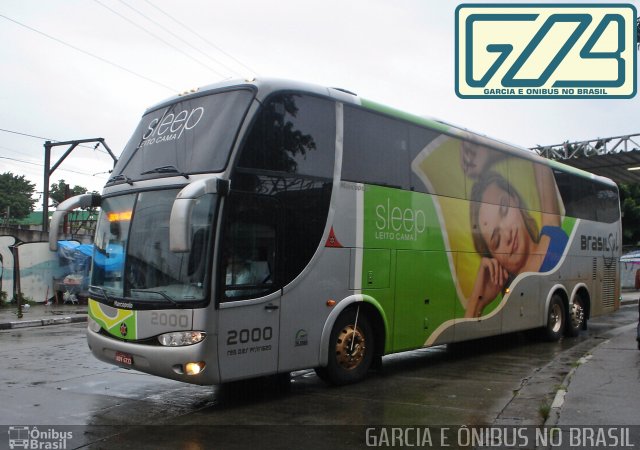 Brasil Sul Linhas Rodoviárias 2000 na cidade de São Paulo, São Paulo, Brasil, por EDUARDO - SOROCABUS. ID da foto: 4232780.