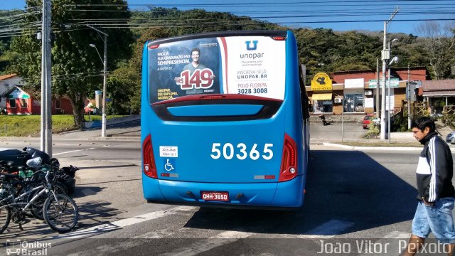 Transol Transportes Coletivos 50365 na cidade de Florianópolis, Santa Catarina, Brasil, por João Vitor  Peixoto. Número da foto: #4290613.