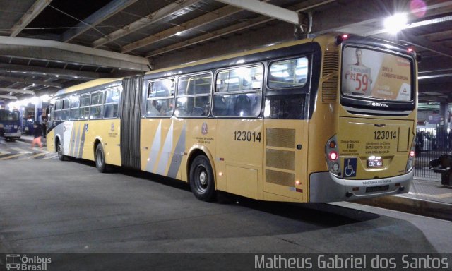 Auto Viação Ouro Verde 123014 na cidade de Campinas, São Paulo, Brasil, por Matheus Gabriel dos Santos. ID da foto: 4289864.