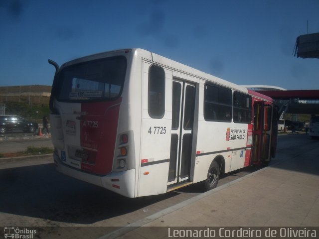 Pêssego Transportes 4 7725 na cidade de São Paulo, São Paulo, Brasil, por Eduardo de Oliveira. ID da foto: 4290757.