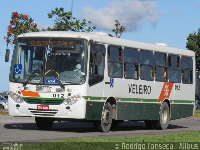 Auto Viação Veleiro 012 na cidade de Rio Largo, Alagoas, Brasil, por Rodrigo Fonseca. Número da foto: #4291471.