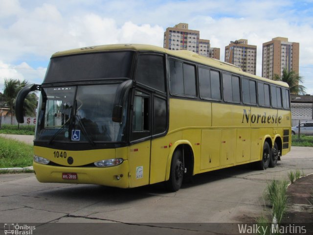 Viação Nordeste 1040 na cidade de Natal, Rio Grande do Norte, Brasil, por Walky Martins Nascimento. Número da foto: #4290650.