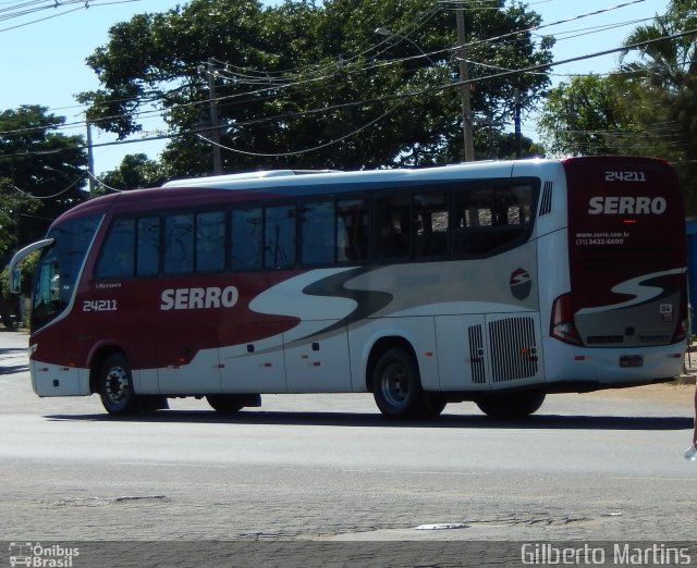 Viação Serro 24211 na cidade de Curvelo, Minas Gerais, Brasil, por Gilberto Martins. Número da foto: #4291445.
