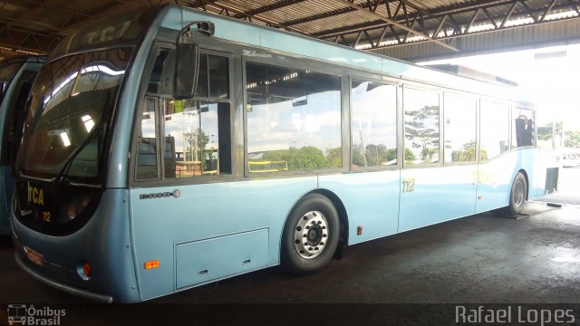 TCA - Transportes Coletivos Anápolis 112 na cidade de Anápolis, Goiás, Brasil, por Rafael Lopes. Número da foto: #4235590.