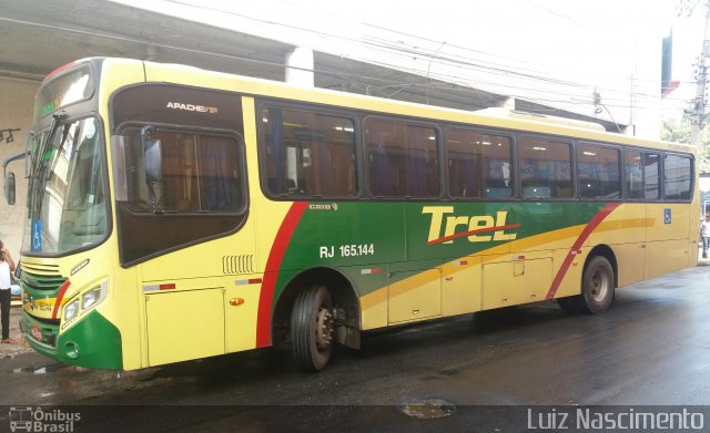 TREL - Transturismo Rei RJ 165.144 na cidade de Duque de Caxias, Rio de Janeiro, Brasil, por Luiz Felipe  de Mendonça Nascimento. Número da foto: #4235718.