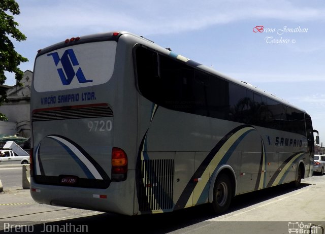 Viação Sampaio 9720 na cidade de Rio de Janeiro, Rio de Janeiro, Brasil, por Breno  Jonathan. Número da foto: #4238075.