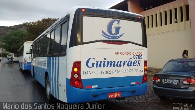 Transportadora Guimarães 0709 na cidade de Jacobina, Bahia, Brasil, por Mario dos Santos Nogueira Junior. Número da foto: #4236840.