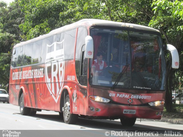 CRB - Clube de Regatas Brasil GALO BUS na cidade de Maceió, Alagoas, Brasil, por Rodrigo Fonseca. Número da foto: #4239845.