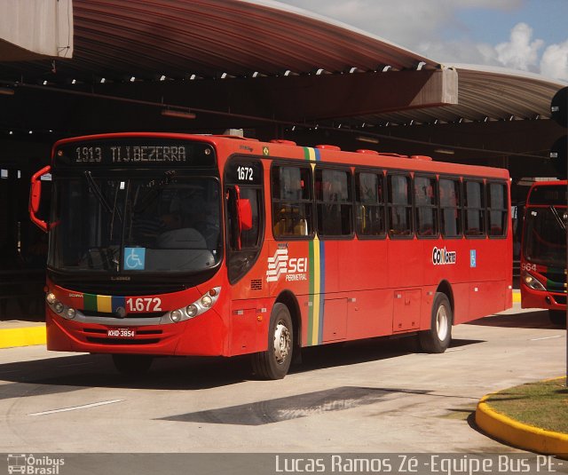 Itamaracá Transportes 1.672 na cidade de Recife, Pernambuco, Brasil, por Lucas Ramos. Número da foto: #4242959.