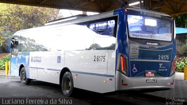 Transcooper > Norte Buss 2 6175 na cidade de São Paulo, São Paulo, Brasil, por Luciano Ferreira da Silva. ID da foto: 4241840.