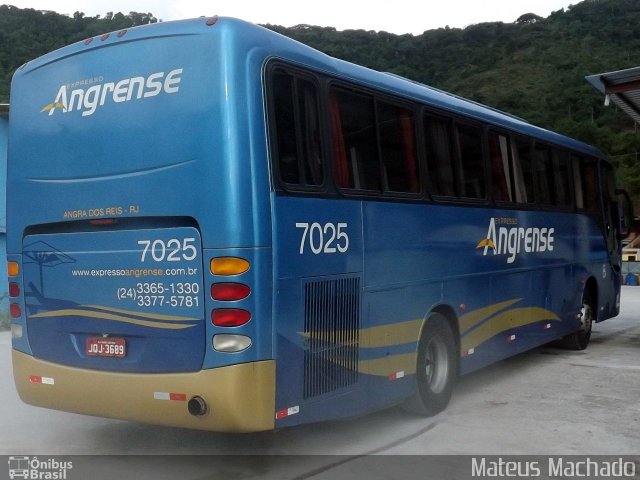 Expresso Angrense 7025 na cidade de Angra dos Reis, Rio de Janeiro, Brasil, por Mateus Machado. Número da foto: #4242861.