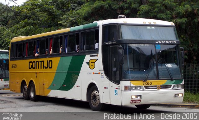 Empresa Gontijo de Transportes 11210 na cidade de São Paulo, São Paulo, Brasil, por Cristiano Soares da Silva. ID da foto: 4241650.