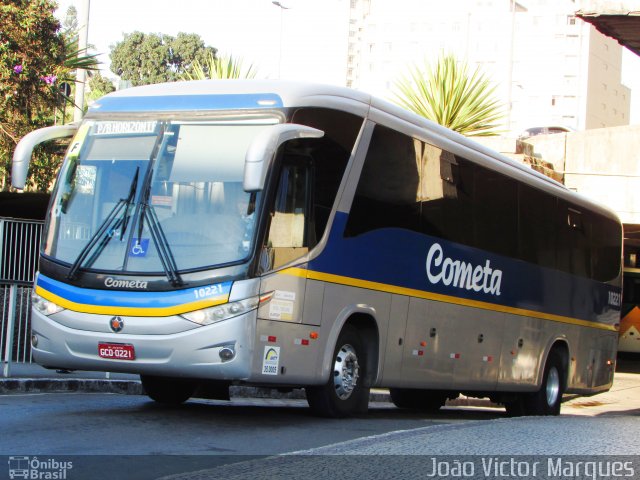 Viação Cometa 10221 na cidade de Belo Horizonte, Minas Gerais, Brasil, por João Victor Marques. Número da foto: #4242553.