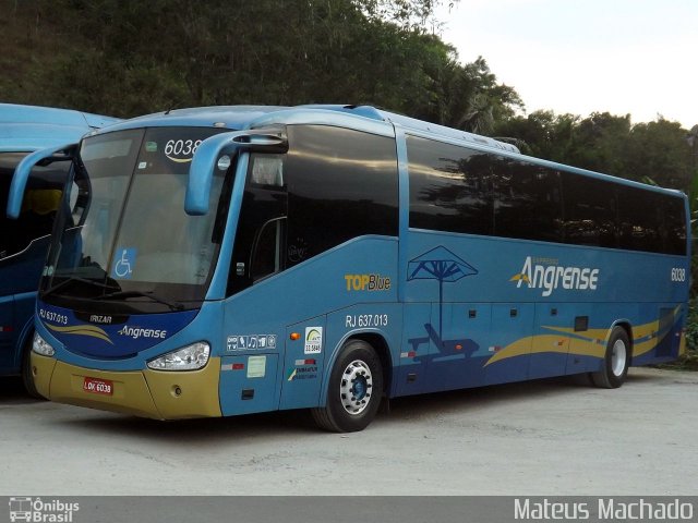 Expresso Angrense 6038 na cidade de Angra dos Reis, Rio de Janeiro, Brasil, por Mateus Machado. Número da foto: #4242912.