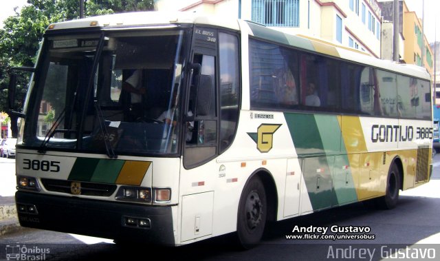 Empresa Gontijo de Transportes 3885 na cidade de Belo Horizonte, Minas Gerais, Brasil, por Andrey Gustavo. Número da foto: #4241244.