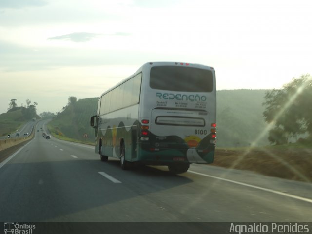 Redenção Turismo 8100 na cidade de Santa Isabel, São Paulo, Brasil, por Agnaldo Penides. Número da foto: #4244600.