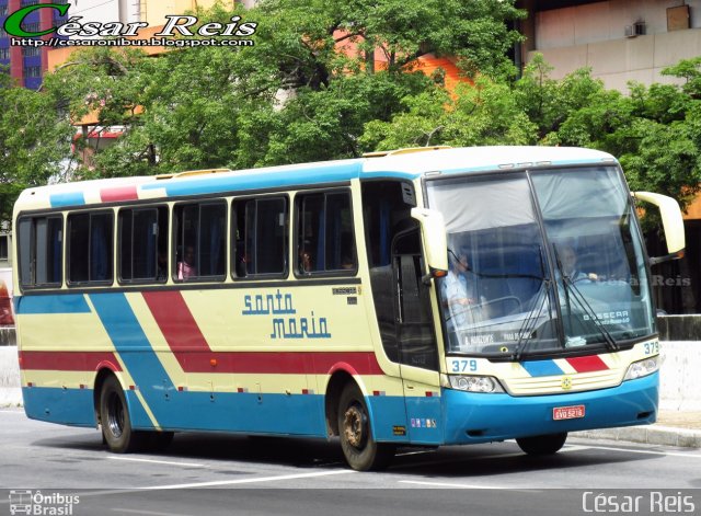 Santa Maria 379 na cidade de Belo Horizonte, Minas Gerais, Brasil, por César Ônibus. Número da foto: #4244989.