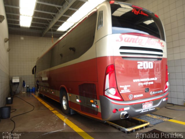Santa Maria Fretamento e Turismo > Transportes Santa Maria(SP) 200 na cidade de São Bernardo do Campo, São Paulo, Brasil, por Agnaldo Penides. Número da foto: #4244615.