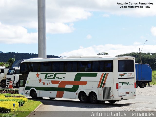 Transoares 700-01 na cidade de João Monlevade, Minas Gerais, Brasil, por Antonio Carlos Fernandes. Número da foto: #4246188.