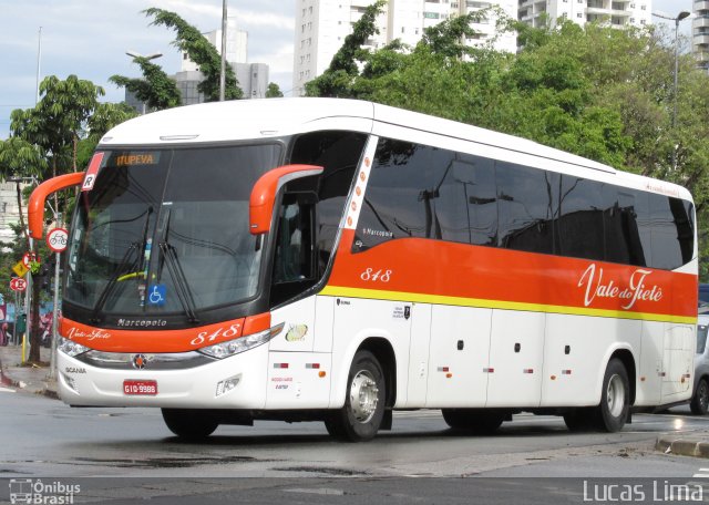 Viação Vale do Tietê 848 na cidade de São Paulo, São Paulo, Brasil, por Lucas Lima. Número da foto: #4246239.