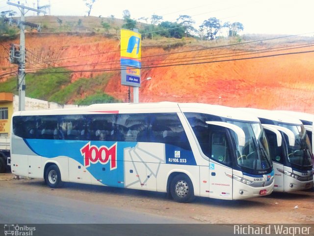 Auto Viação 1001 RJ 108.253 na cidade de Bom Jesus do Itabapoana, Rio de Janeiro, Brasil, por Richard Wagner. ID da foto: 4246256.