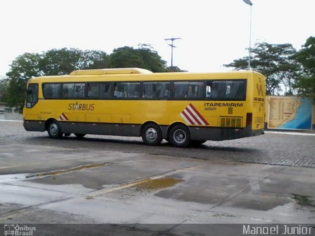 Viação Itapemirim 40501 na cidade de Vitória da Conquista, Bahia, Brasil, por Manoel Junior. Número da foto: #4245327.