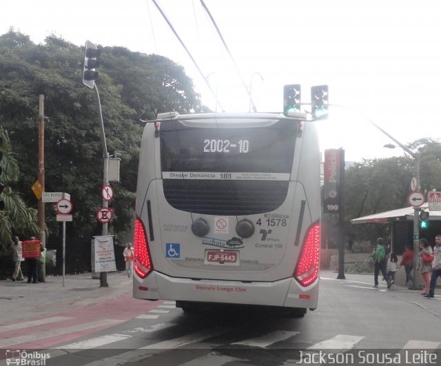 Himalaia Transportes > Ambiental Transportes Urbanos 4 1578 na cidade de São Paulo, São Paulo, Brasil, por Jackson Sousa Leite. ID da foto: 4292513.