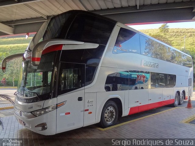 Kaissara - Viação Caiçara 15500 na cidade de Queluz, São Paulo, Brasil, por Sergio Rodrigues de Souza. Número da foto: #4293338.