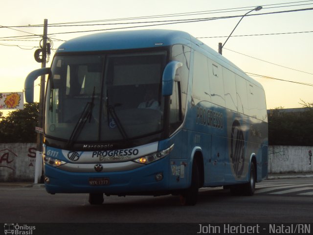 Auto Viação Progresso 6111 na cidade de Natal, Rio Grande do Norte, Brasil, por John Herbert. Número da foto: #4293335.