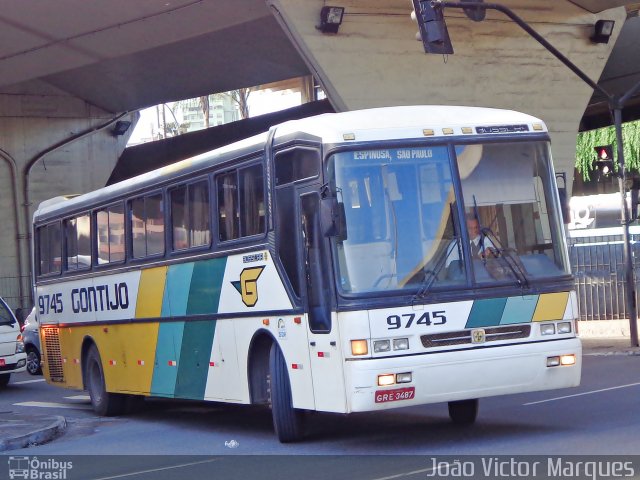 Empresa Gontijo de Transportes 9745 na cidade de Belo Horizonte, Minas Gerais, Brasil, por João Victor Marques. ID da foto: 4293319.