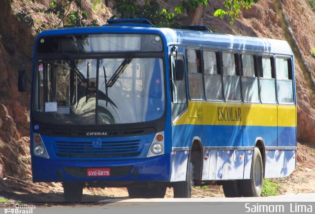 A&G Turismo e Transporte Escolar 03 na cidade de Iúna, Espírito Santo, Brasil, por Saimom  Lima. ID da foto: 4293245.