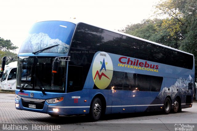 Chilebus Internacional 111 na cidade de São Paulo, São Paulo, Brasil, por Matheus Henrique. Número da foto: #4311442.