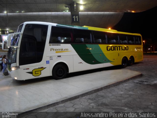 Empresa Gontijo de Transportes 12420 na cidade de Uberlândia, Minas Gerais, Brasil, por Alessandro Pereira dos Santos. Número da foto: #4310922.